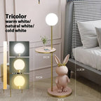 Modern Table Lamp Velvix — Pink With Table