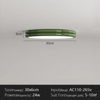 Glossy Double Ring LED Ceiling Light – Sylvan – Product Detail 16