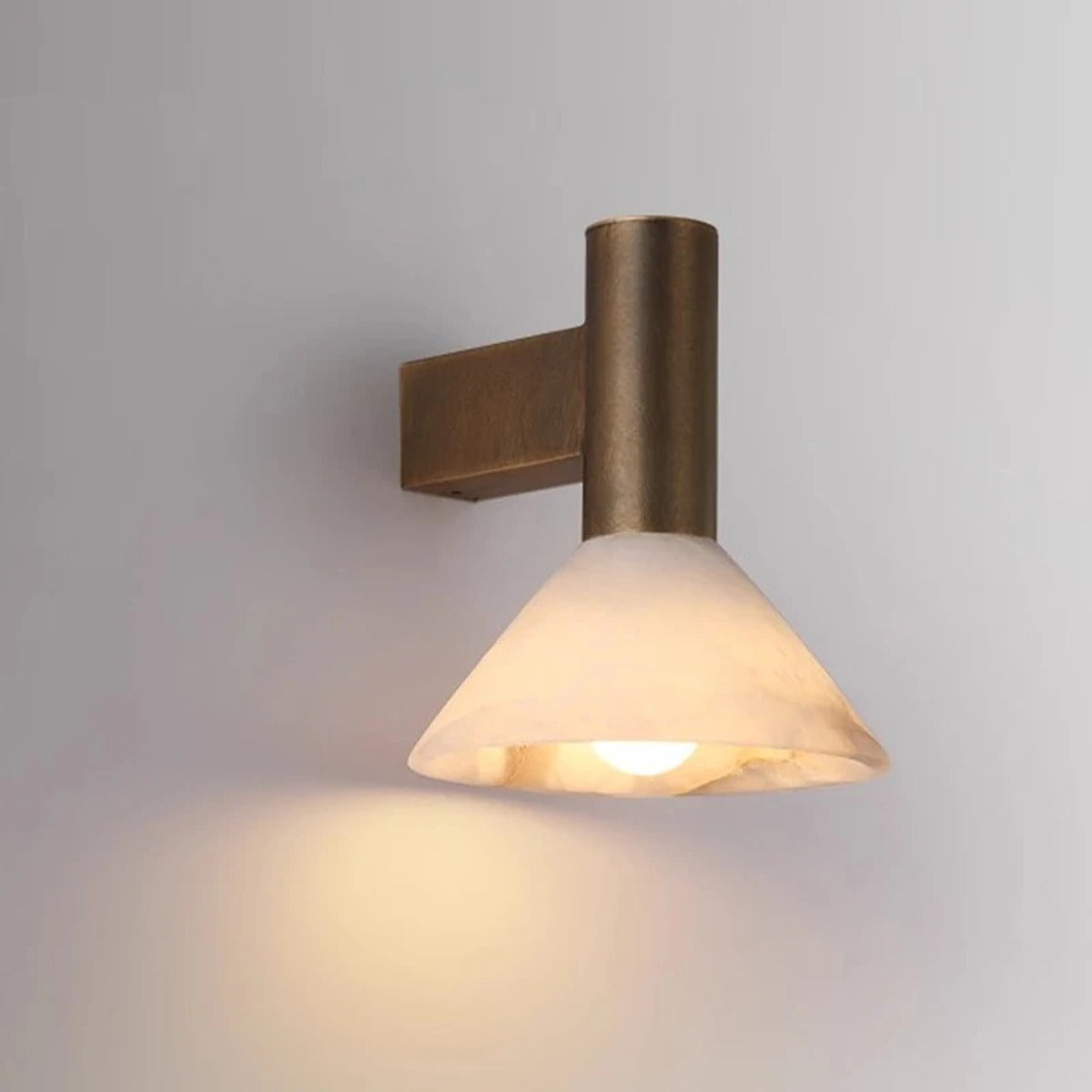 Alabaster Wall Sconce Yelora — view 3