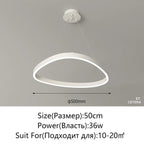 Celestial Ring LED Chandelier Lumara – Product Detail 9