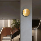 Gold Foil Disc Ambient Wall Sconce – Yarlion – Product Detail 6
