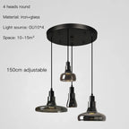 Torvalis 4-Head Cluster – Round Canopy, dimensions