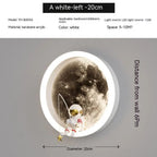 Moon Astronaut LED Circle Wall Sconce – Celrix – Product Detail 9
