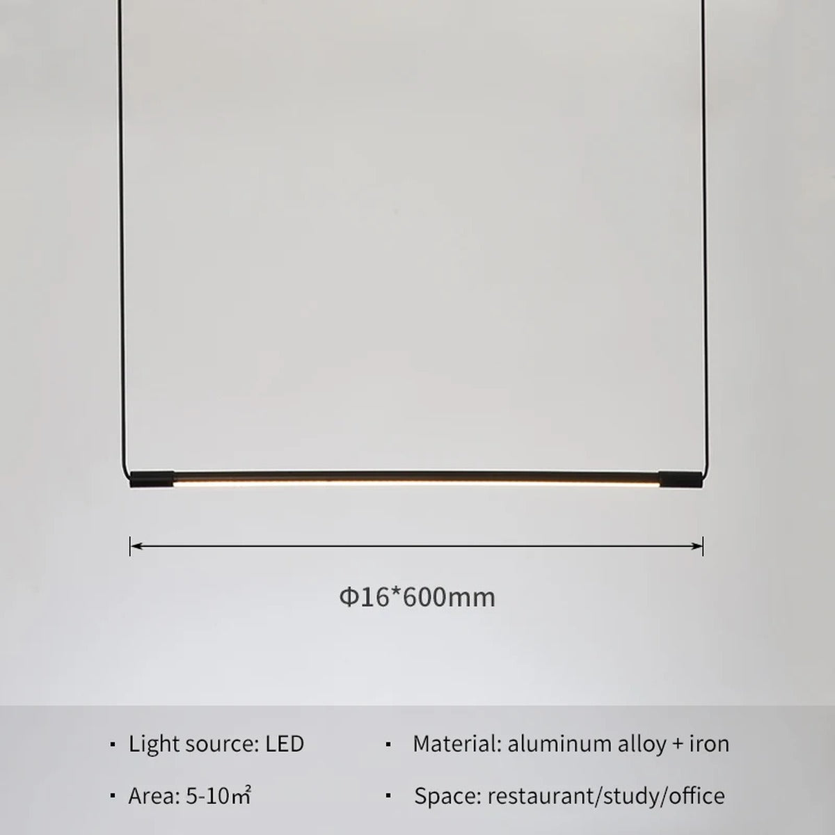 Ceremonial Modern Pendant Light Luxorin – Product Detail 8