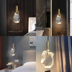 Raw Crystal Rock Pendant Light – Barlux – Product Detail 6