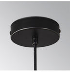 Jorval chandelier thickened ceiling canopy detail