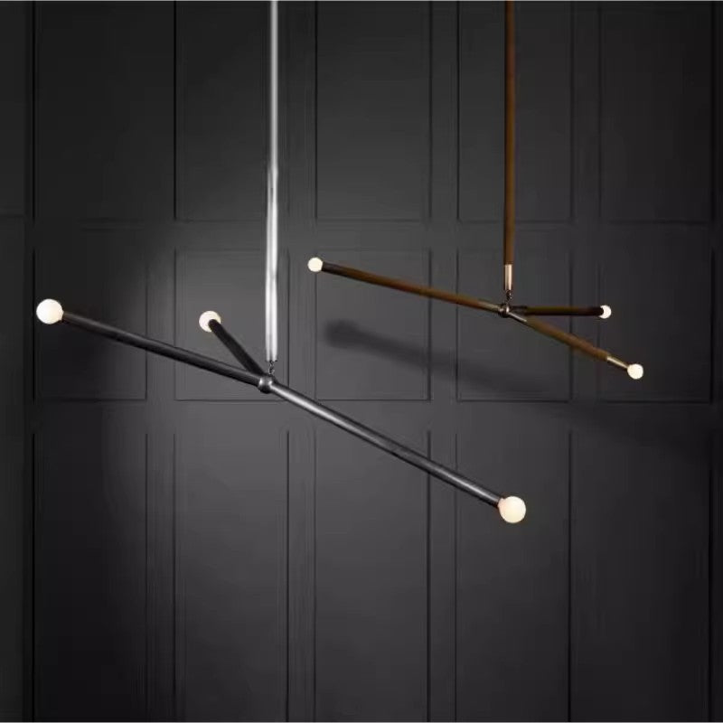 Sculptural Brass Branch Chandelier – Vevaris