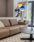 Ombré Glass Sphere Pendant Light – Olvinex – Lifestyle View 4