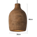 Textured Wabi-Sabi Pendant Light – Dorlo
