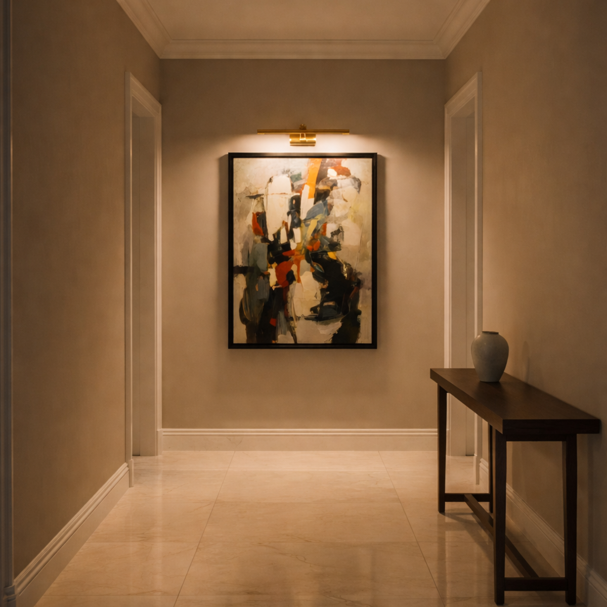 Chrome Pivoting LED Vanity Light Bivaro – Lifestyle View 3