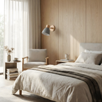 Nordic Wood Pivoting Wall Sconce Skanvor – Hero Shot