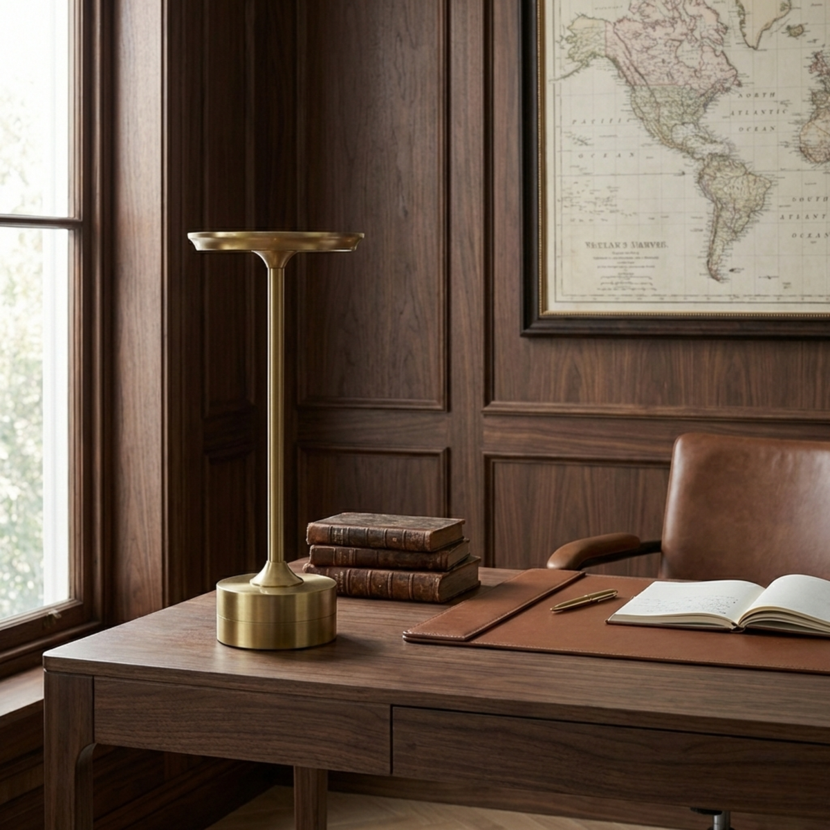 Cordless USB-C Rechargeable Table Lamp Apsion – Lifestyle View 2