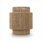 Rattan Metal Artisan Wall Sconce Bixon – Lifestyle View 2