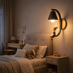 Premium Metal Wood Wall Sconce Heluxor – Product Detail 11