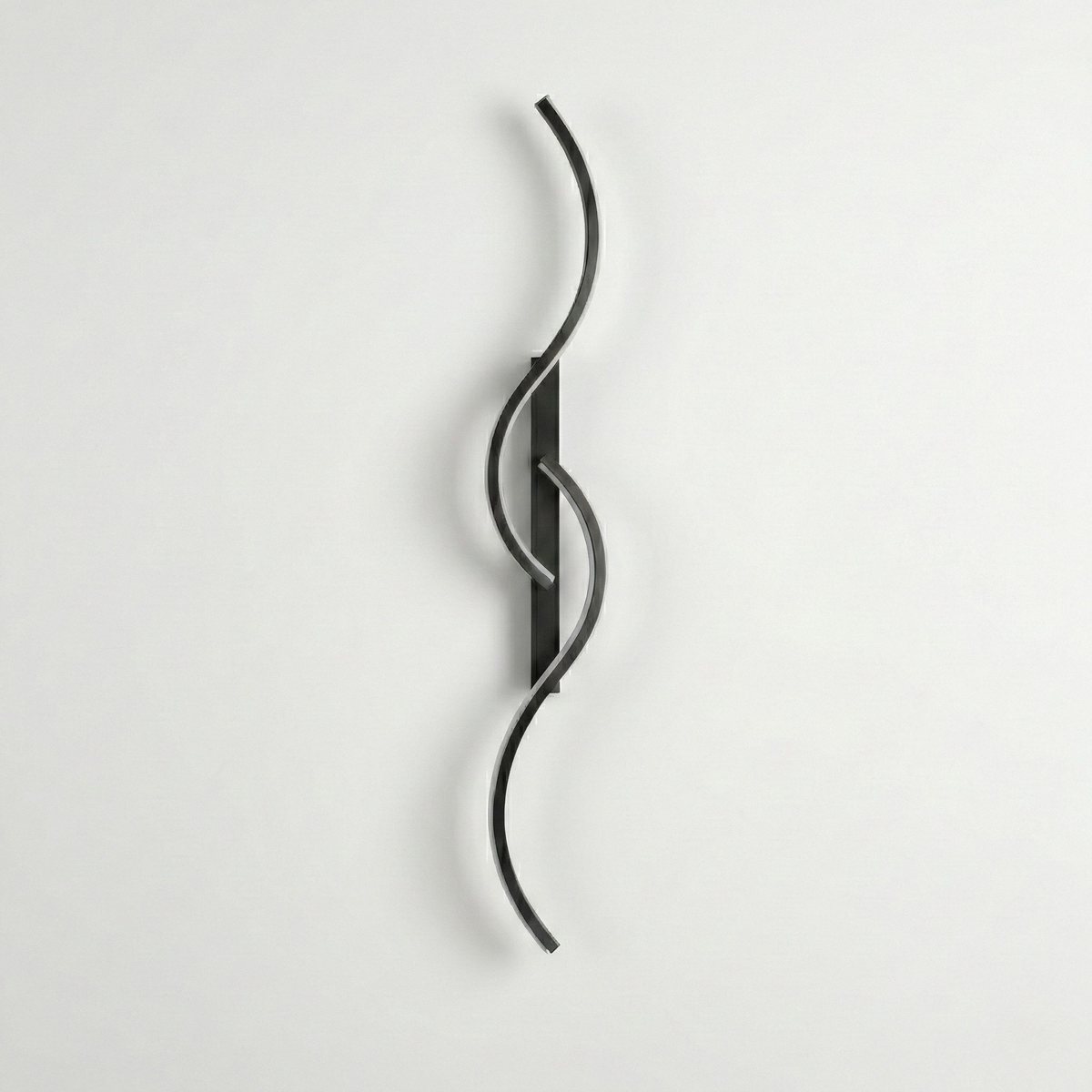 Serpentine Wave Aluminum LED Wall Sconce Aspira – Product Detail 10