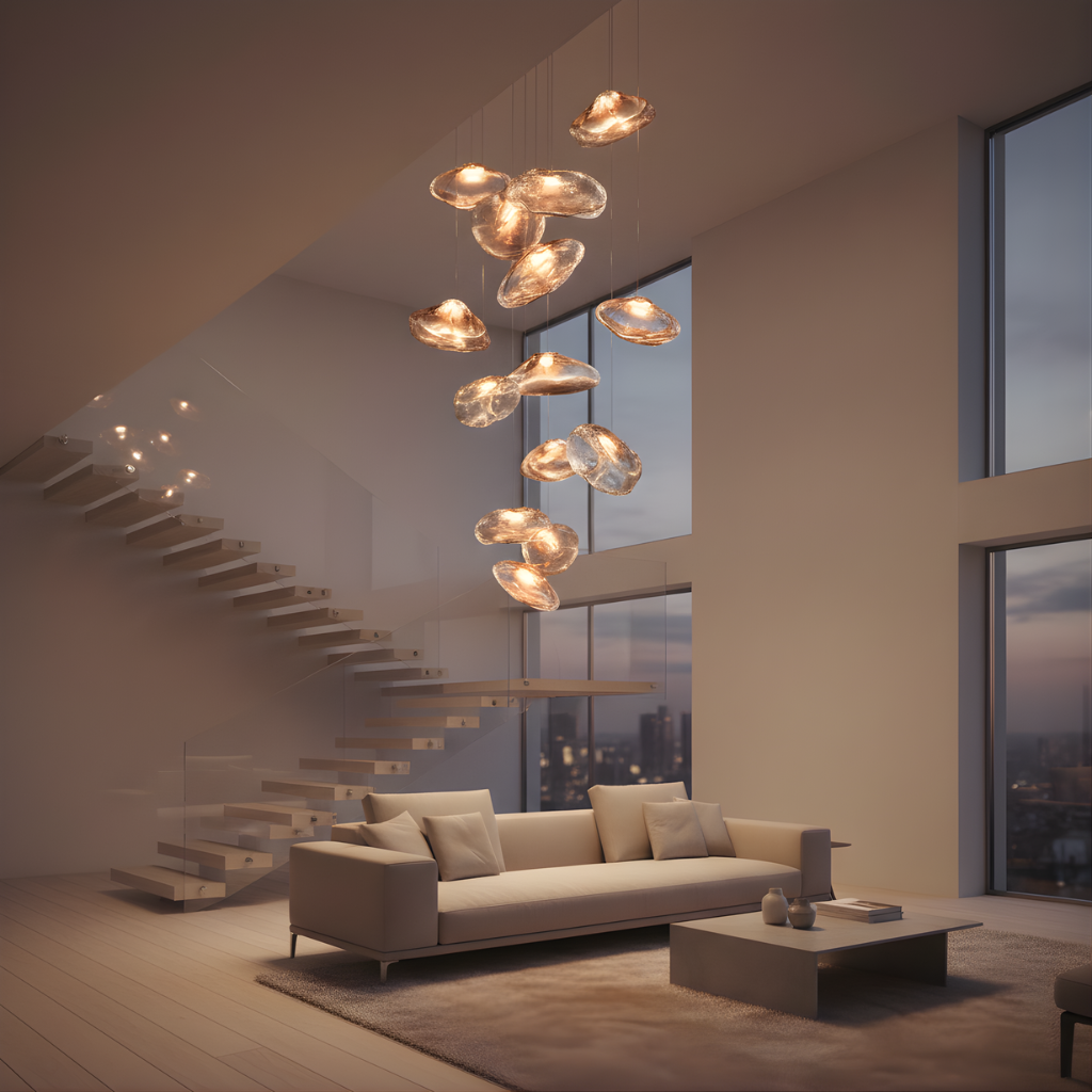 Contemporary Metal Multi-Arm Chandelier Luxford – Product Detail 11