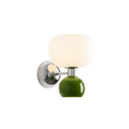 Ribbed Opal Dome Wall Sconce Trivex – Green Glass Ball