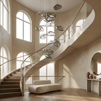 Contemporary Metal Multi-Arm Chandelier Luxford – Product Detail 10