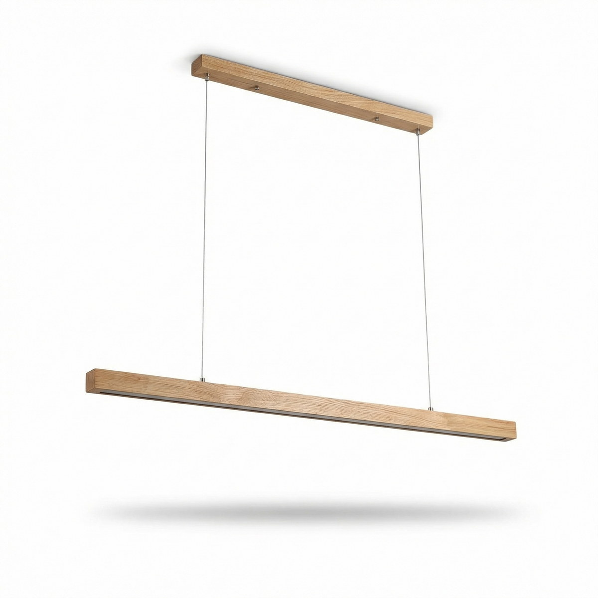 Linear Wood LED Pendant Cemion – Beech Wood