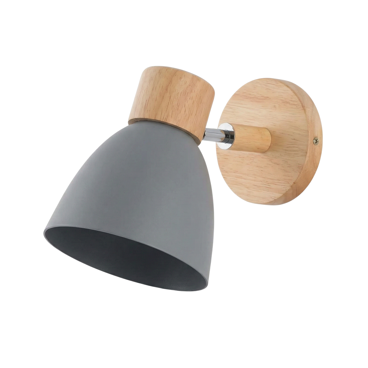 Nordic Wood Pivoting Wall Sconce Skanvor – Lifestyle View 3