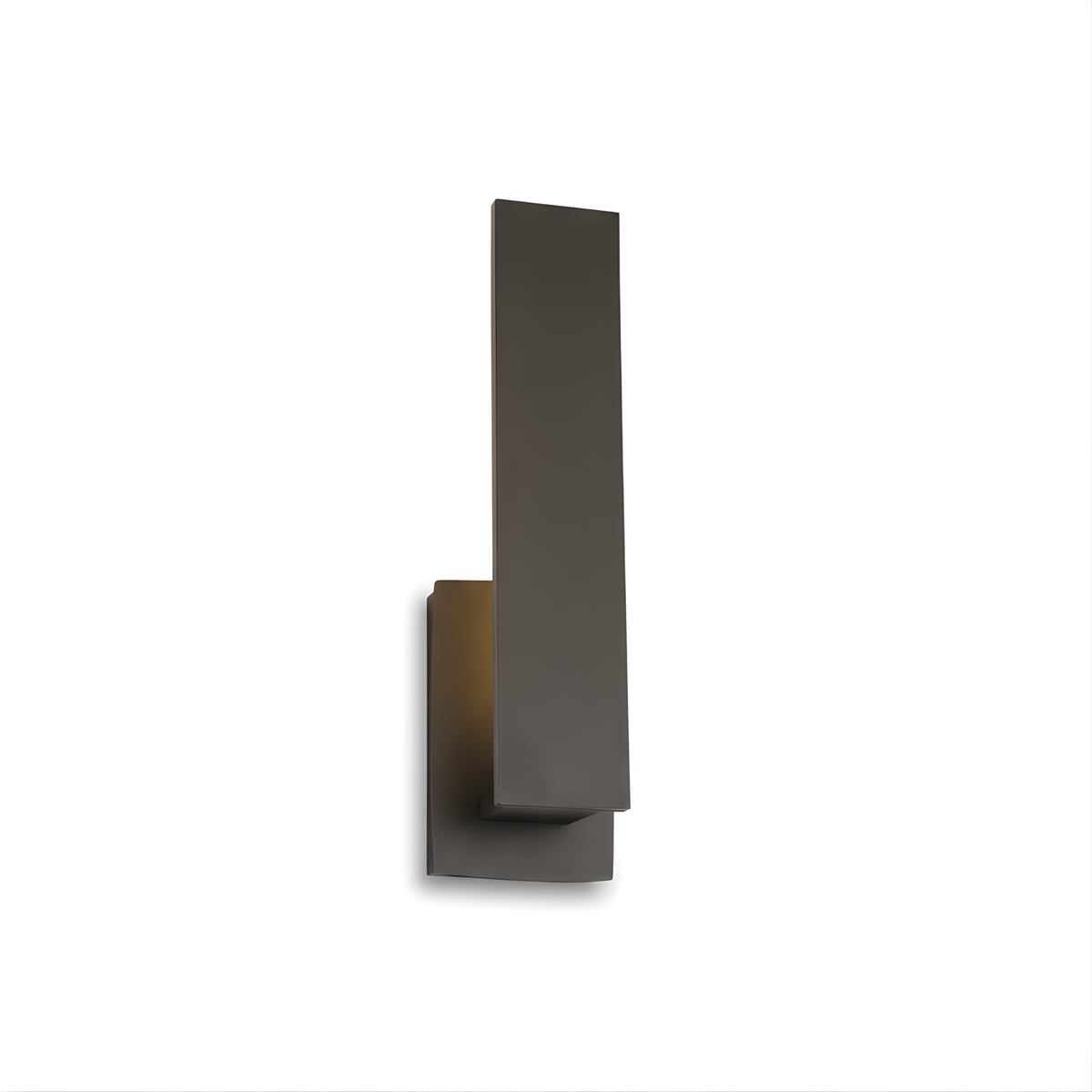 Luxenthal Large outdoor wall sconce in black lacquered aluminium