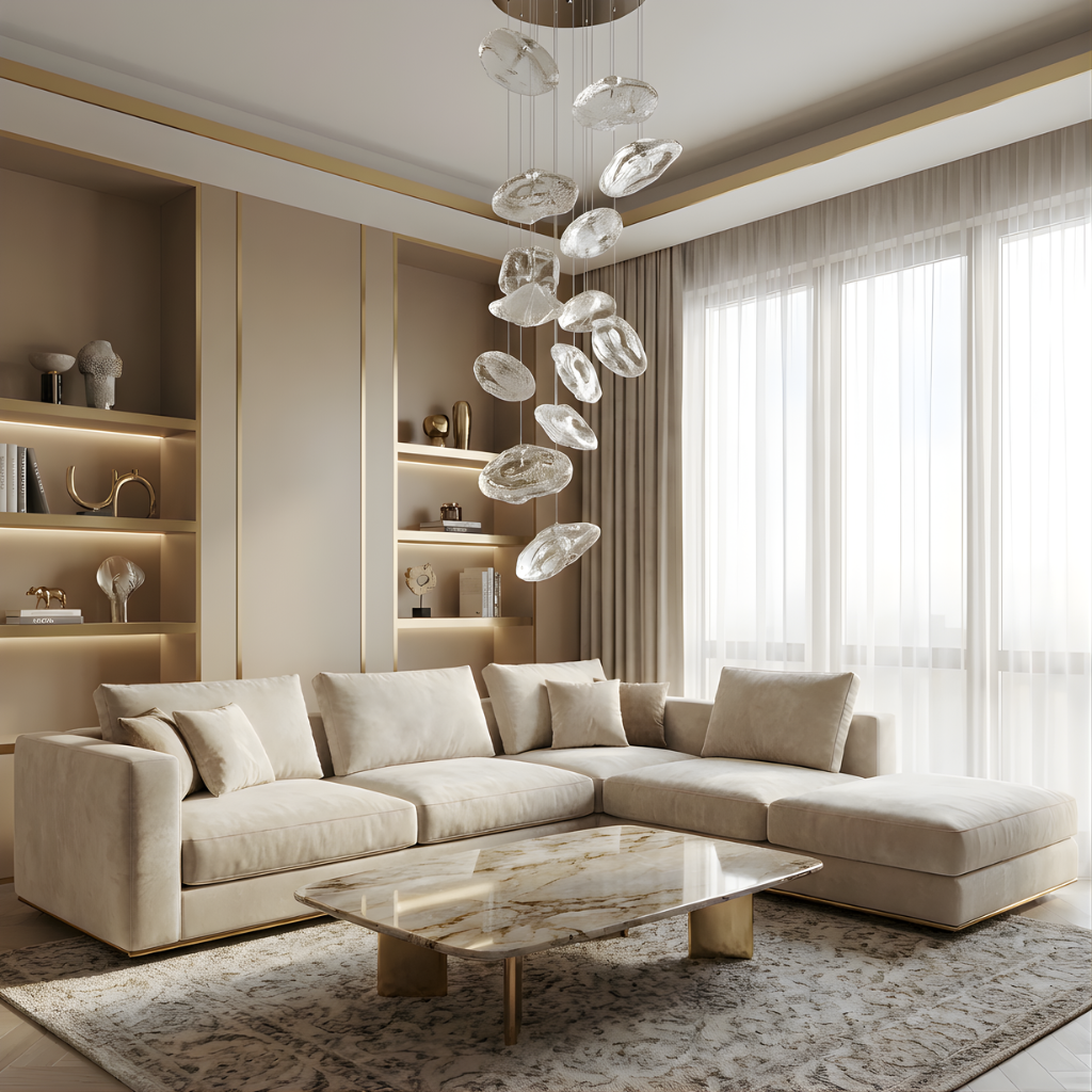 Modern Dimmable Pendant Light Fernex