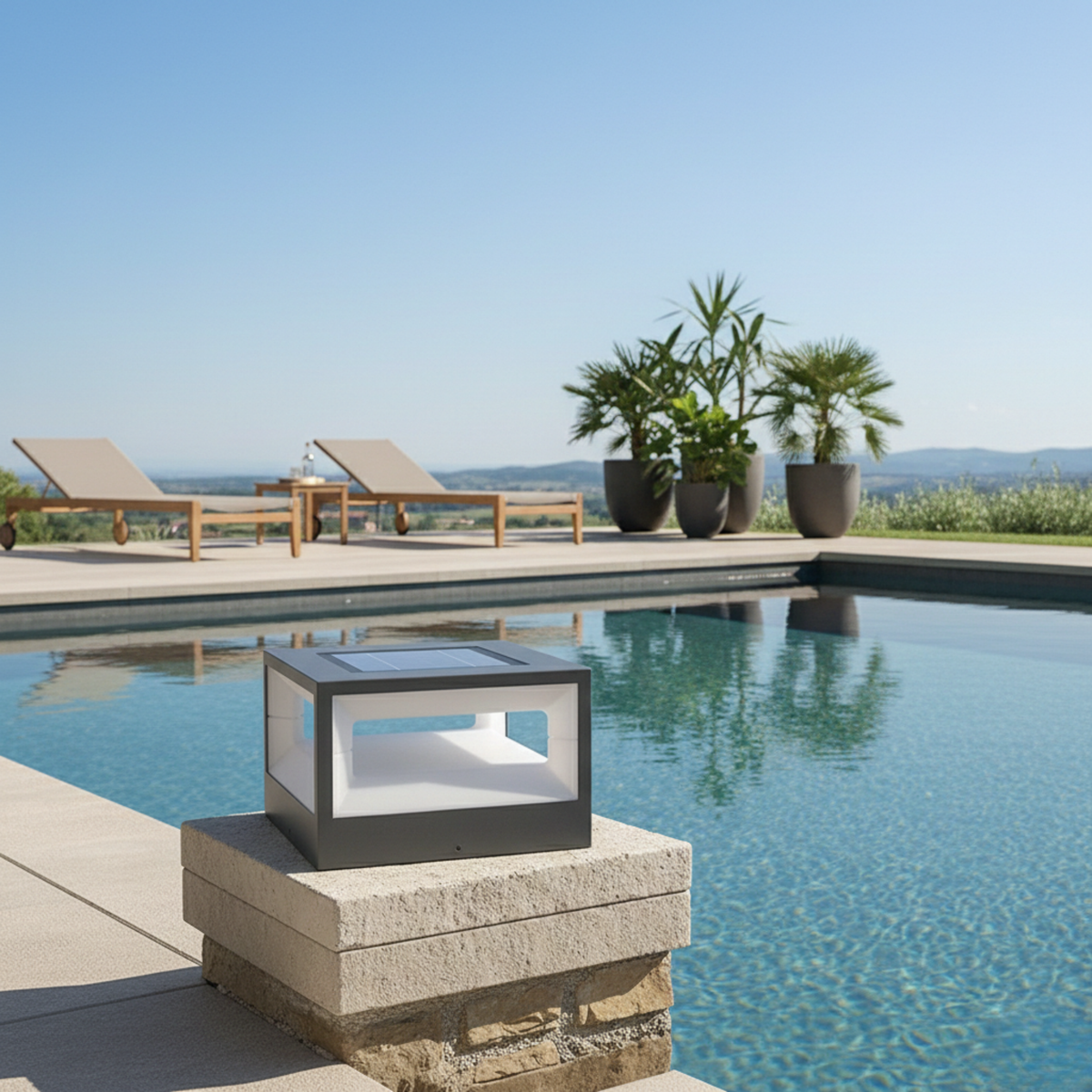 Outdoor Steel Solar Light Eolon