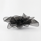 Sculptural Ribbon Petal Ceiling Light Zenaro – White, Studio Shot