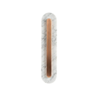Hand-Finished Copper Marble Wall Sconce Helvor – Lifestyle View 2