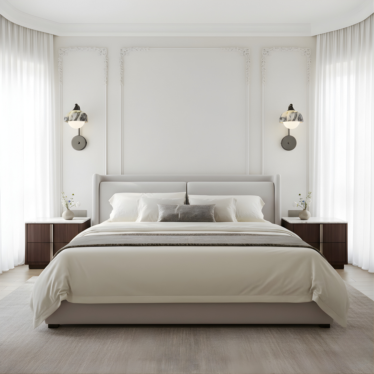 Alabastre Luxurious Wall Sconce Folio