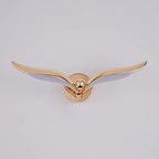 Polished Gold Wing Wall Sconce – Xarventh – Lifestyle View 4