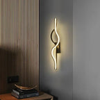 Sculptural Twist LED Wall Sconce — view 2