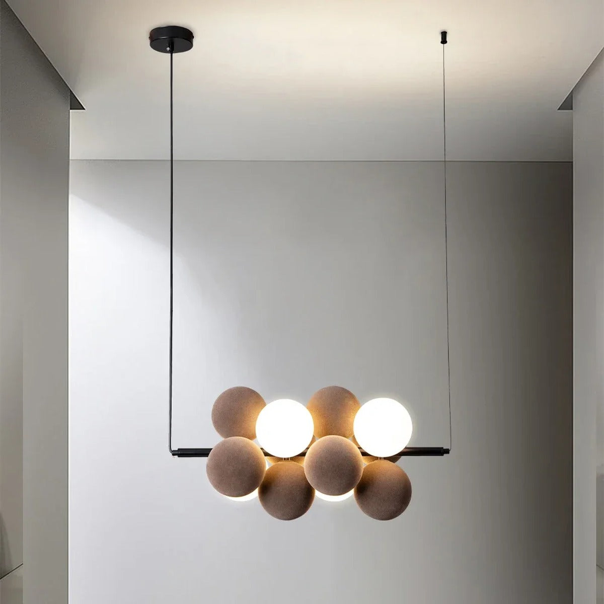 Sculptural Art Object Pendant Light Curathis – Lifestyle View 4