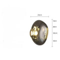 Minimalist Gold Glow Wall Sconce Selvion – Product Detail 8