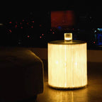 Fringe Tassel Cylinder Floor Lamp Ambrivox – Bulb Detail