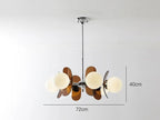 Organic Sculptural Acrylic Chandelier Caelobeans