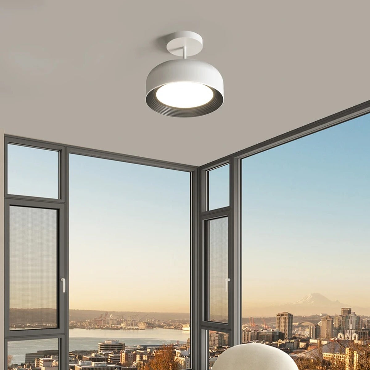 Deep Drum LED Flush Ceiling Light – Gvrinth – Product Detail 5