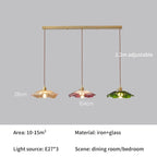 Scalloped Glass Flower Pendant Light Florivex – Product Detail 17