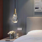 Raw Crystal Rock Pendant Light – Barlux – Lifestyle View 3
