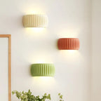 Ribbed Resin Up/Down Wall Sconce – Lvorin – Lifestyle Hero (All Colors)