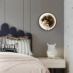 Moon Astronaut LED Circle Wall Sconce – Celrix – Lifestyle View 4