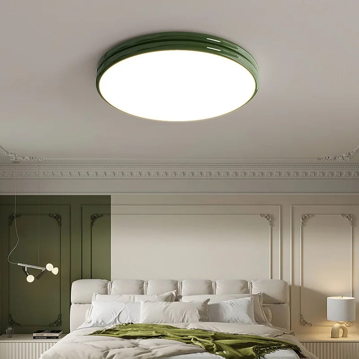 Glossy Double Ring LED Ceiling Light – Sylvan – Product Detail 6