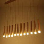 Scandinavian Wood Multi-Arm Pendant Filox – 12 Arms