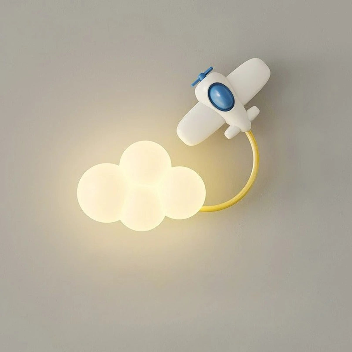 Children's Novelty Cloud Wall Sconce – Nvrix – Hero Shot