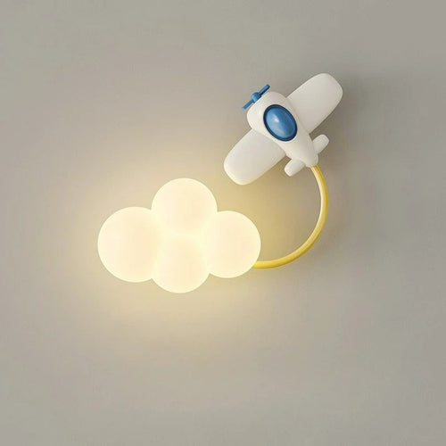 Children's Novelty Cloud Wall Sconce – Nvrix – Hero Shot