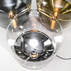 Smoked Glass Tapered Table Lamp Orvelux – Product Detail 6