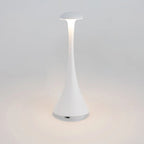 Hourglass Cordless Touch Dimmer Table Lamp – Eravox – Matte White