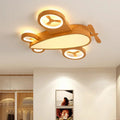 Wooden Aeroplane LED Flush Ceiling Light – Pluvion – Hero Shot