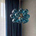 Bubble Glass Flower Chandelier Cloudaris – Lifestyle View 4