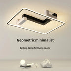 Geometric LED Halo Flush Ceiling Light – Axiomar – Product Detail 7